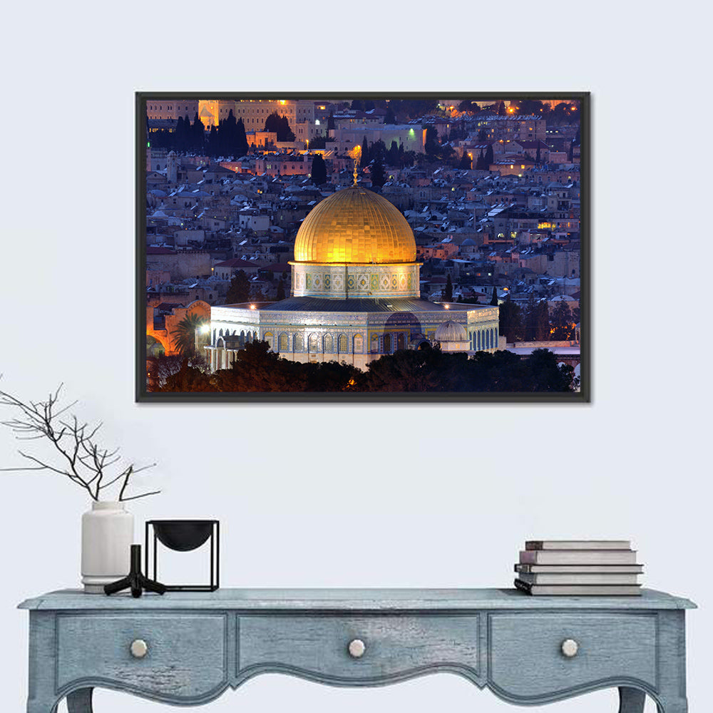 Golden Dome of the Rock, Jerusalem Wall Art