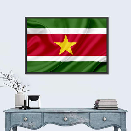 Flag Of Suriname Wall Art