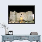Damascus Gate at Night Wall Art