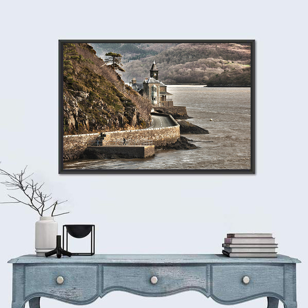 Barmouth Clock Tower Coastal View Wall Art