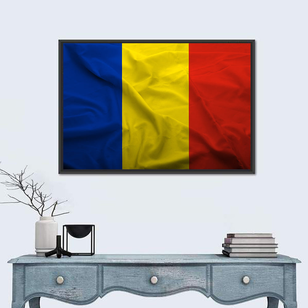Romanian Flag Wall Art
