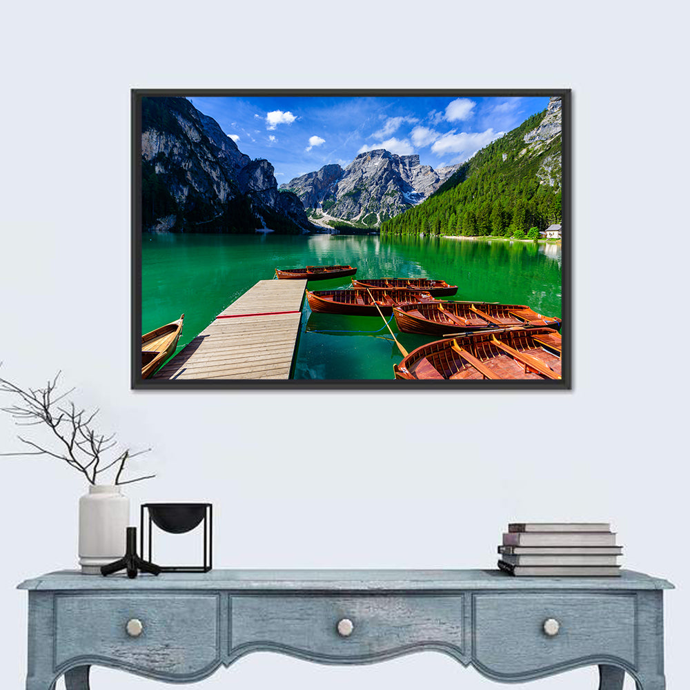 Lago Di Braies, Dolomites Wall Art