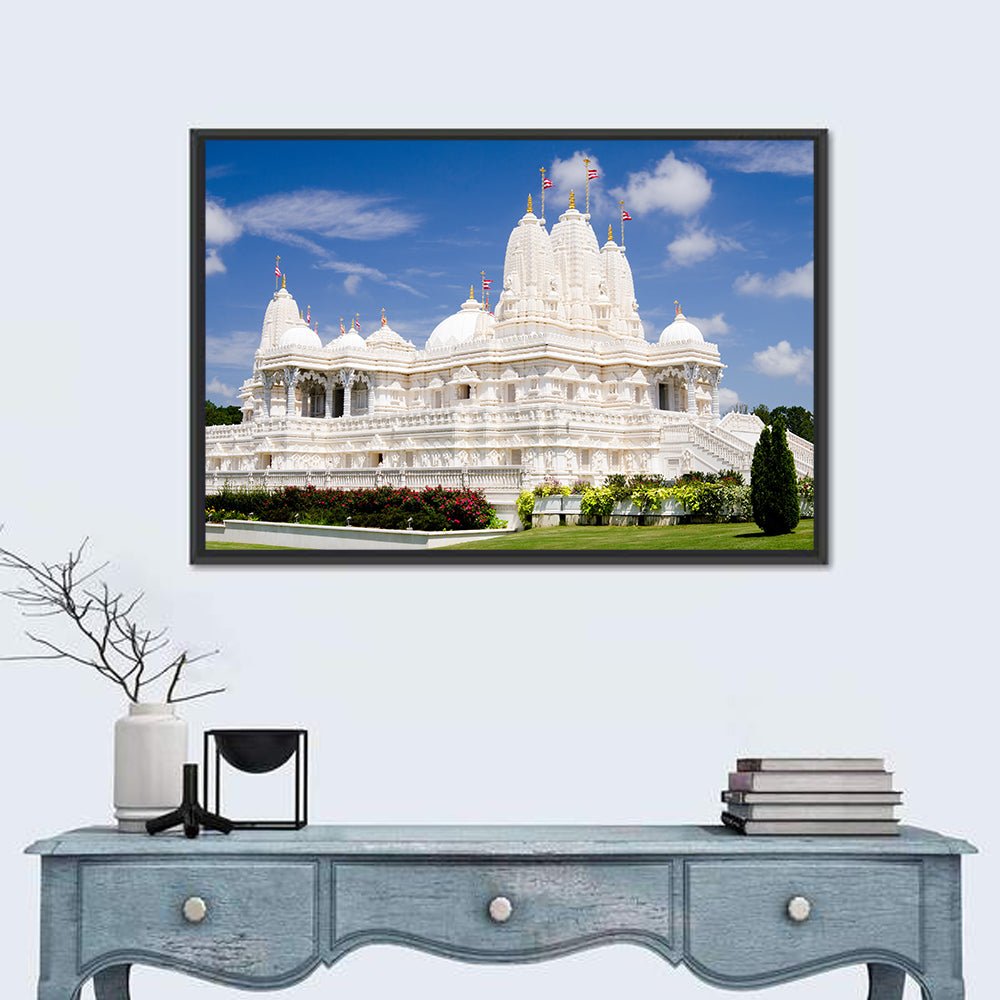 White Marble Hindu Temple, Atlanta Wall Art