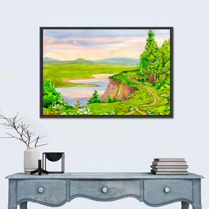 Bright Spring Foliage Wall Art