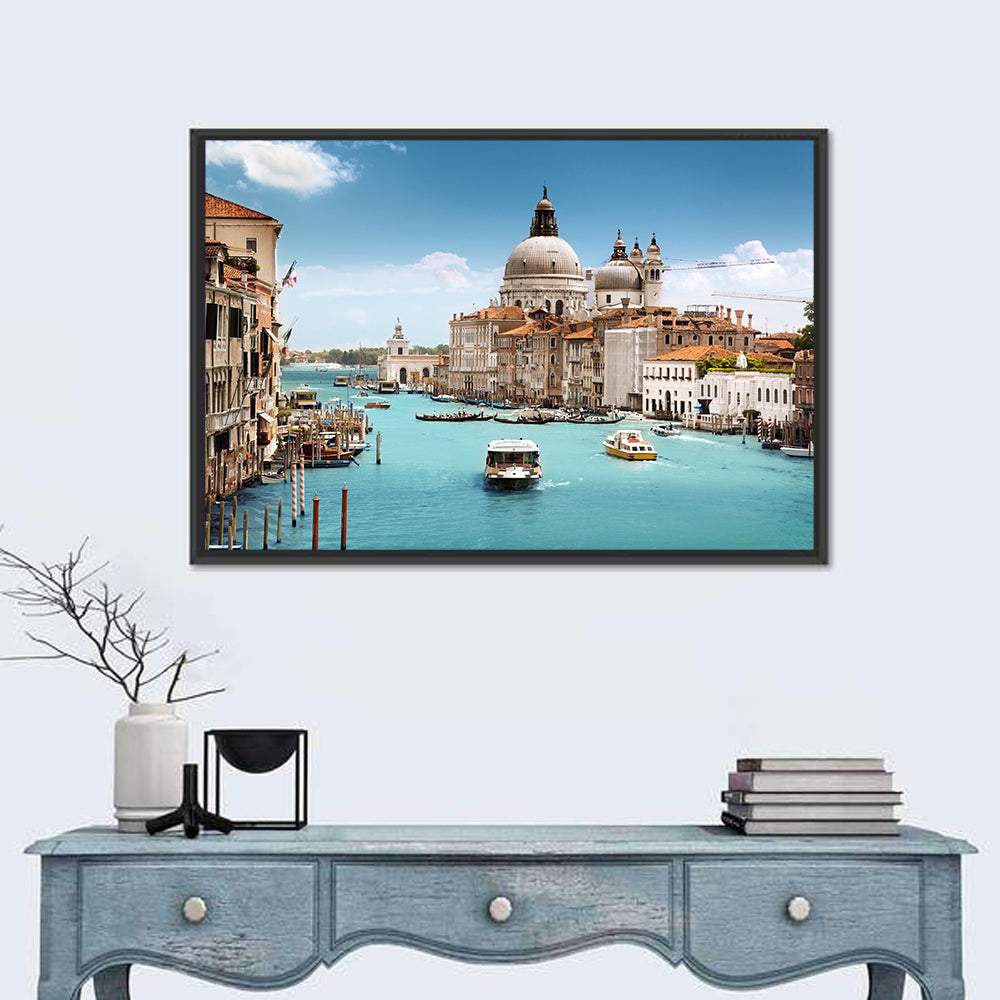 Grand Canal, Santa Maria Della Salute Wall Art