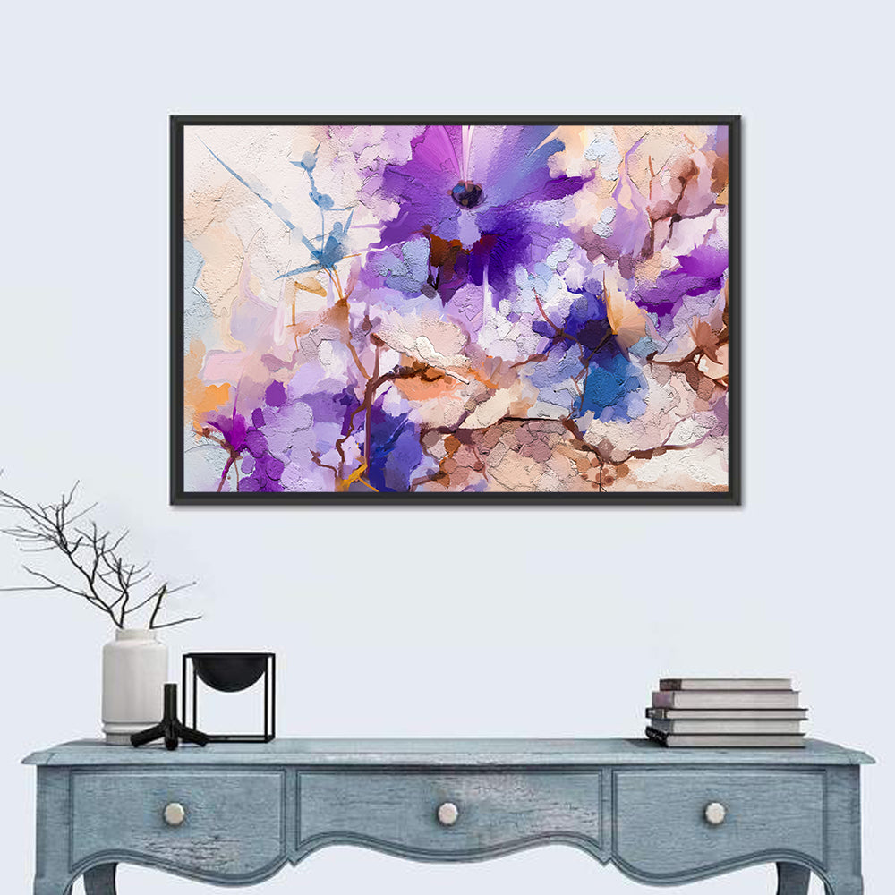 Acrylic Spring Flower Wall Art