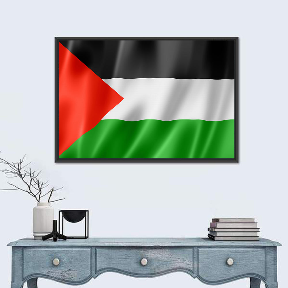 Palestine Flag Graphic Wall Art