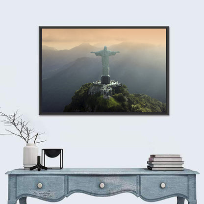 Christ the Redeemer at Golden Hour Wall Art