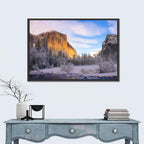 El Capitan in Winter, Yosemite Valley Wall Art
