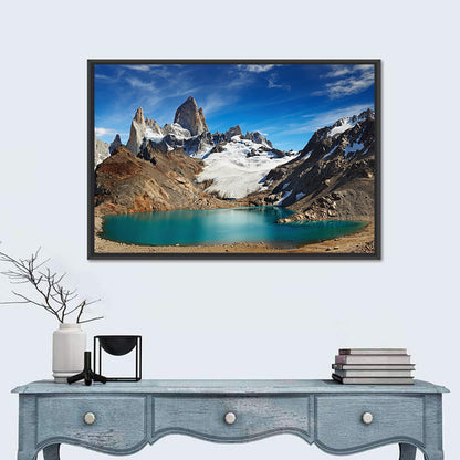 Turquoise Laguna and Fitz Roy, Los Glaciares Wall Art