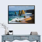 Twelve Apostles Coastal View Wall Art