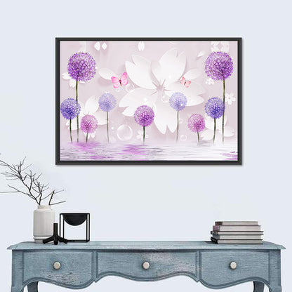 Eastern Floral Ornament Wall Art