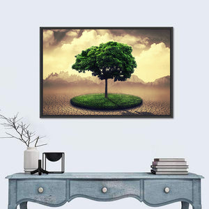 Save The Earth Concept Wall Art