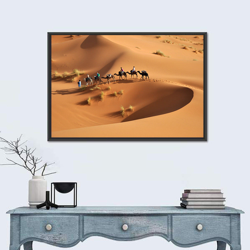 Morocco Sahara Caravan Wall Art