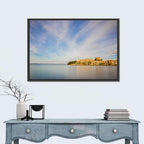 Bolsena Lakeside Harbor View Wall Art