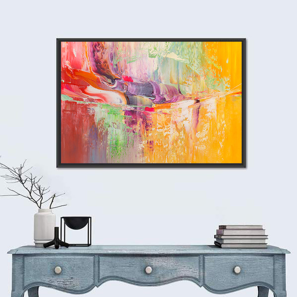 Palette Knife Strokes Wall Art
