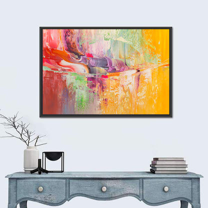 Palette Knife Strokes Wall Art