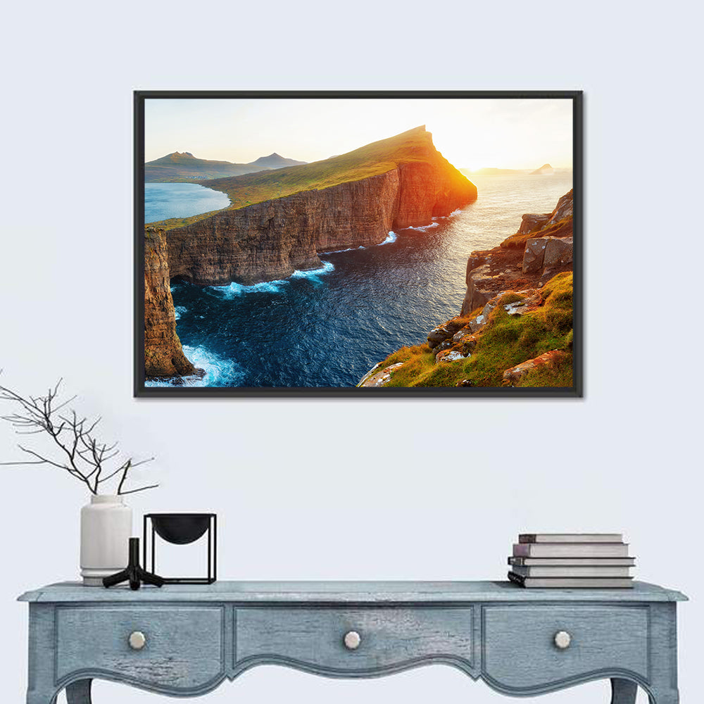 Sørvágsvatn Lake, Faroe Islands Wall Art