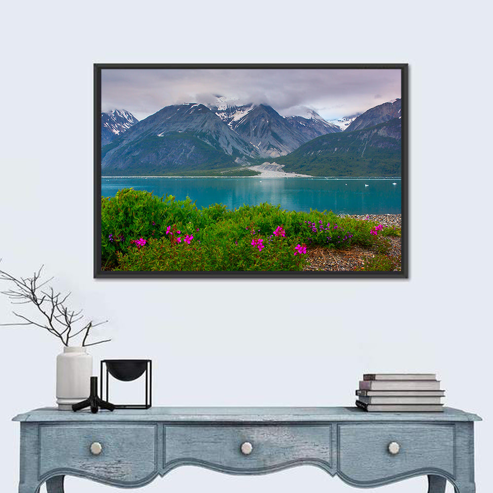 Glacier Bay Alaska Wildflowers Wall Art