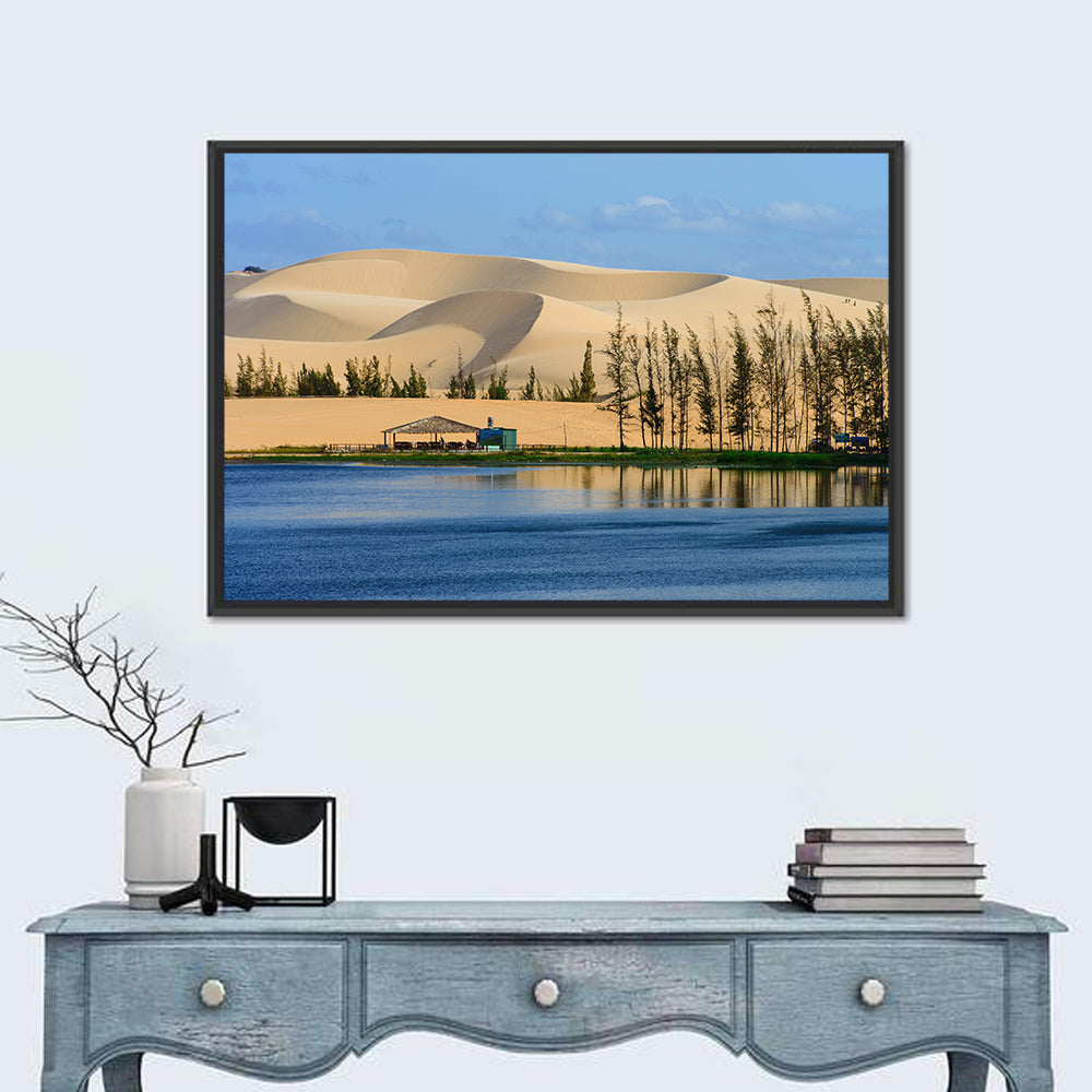 Mui Ne White Sand Dunes Wall Art