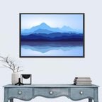 Blue Mountains Reflection Wall Art