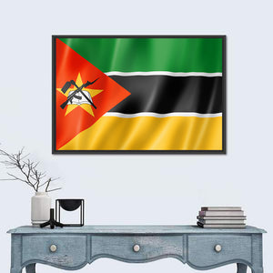 Flag Of Mozambique Wall Art