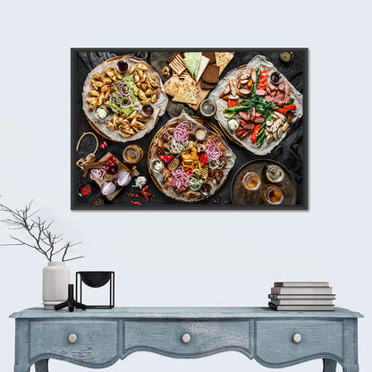 Savory Appetizer Spread Wall Art