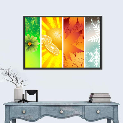 Four Seasons Quartet Wall Art