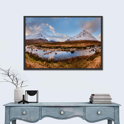 Buachaille Etive Mor From River Scotland Wall Art