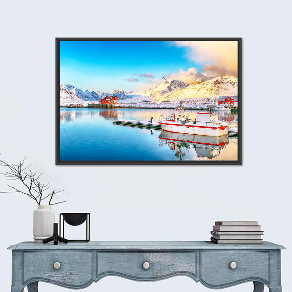 Ramberg At Sunrise In Norway Wall Art