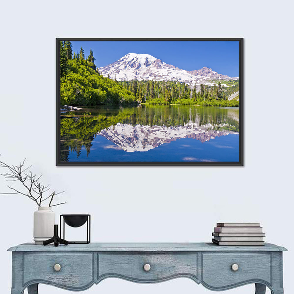 Mount Rainier at Bench Lake Wall Art