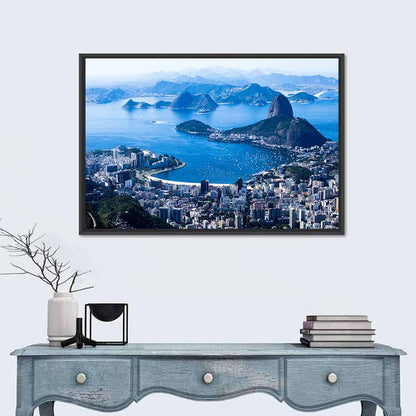 Sugarloaf Mountain and Botafogo Bay Wall Art