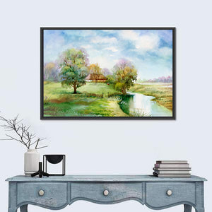 Village Life Artwork Wall Art