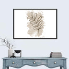 Centered Leaf Study Wall Art