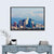 Los Angeles With Snowy Mountains Wall Art