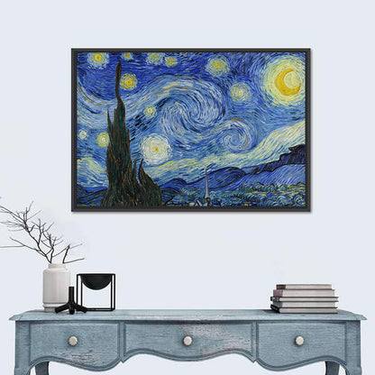 Starry Night Over Saint-rémy Wall Art