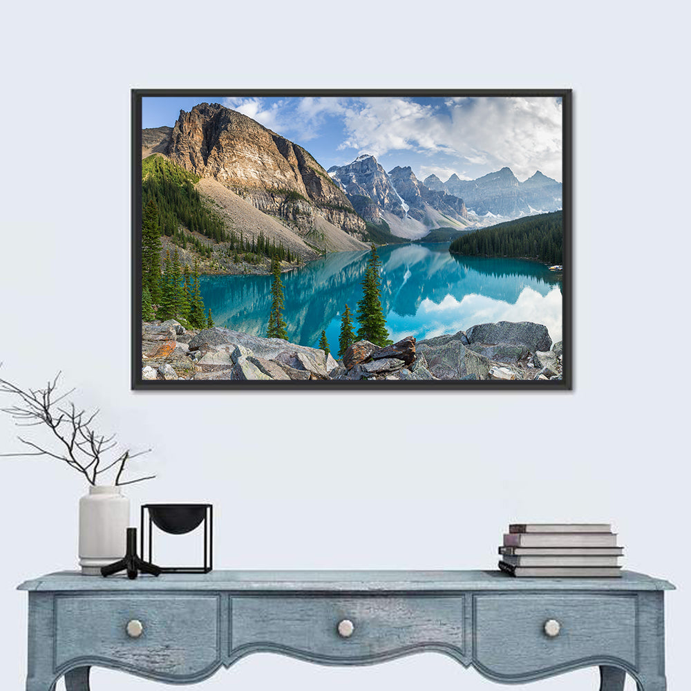 Moraine Lake In Banff Wall Art