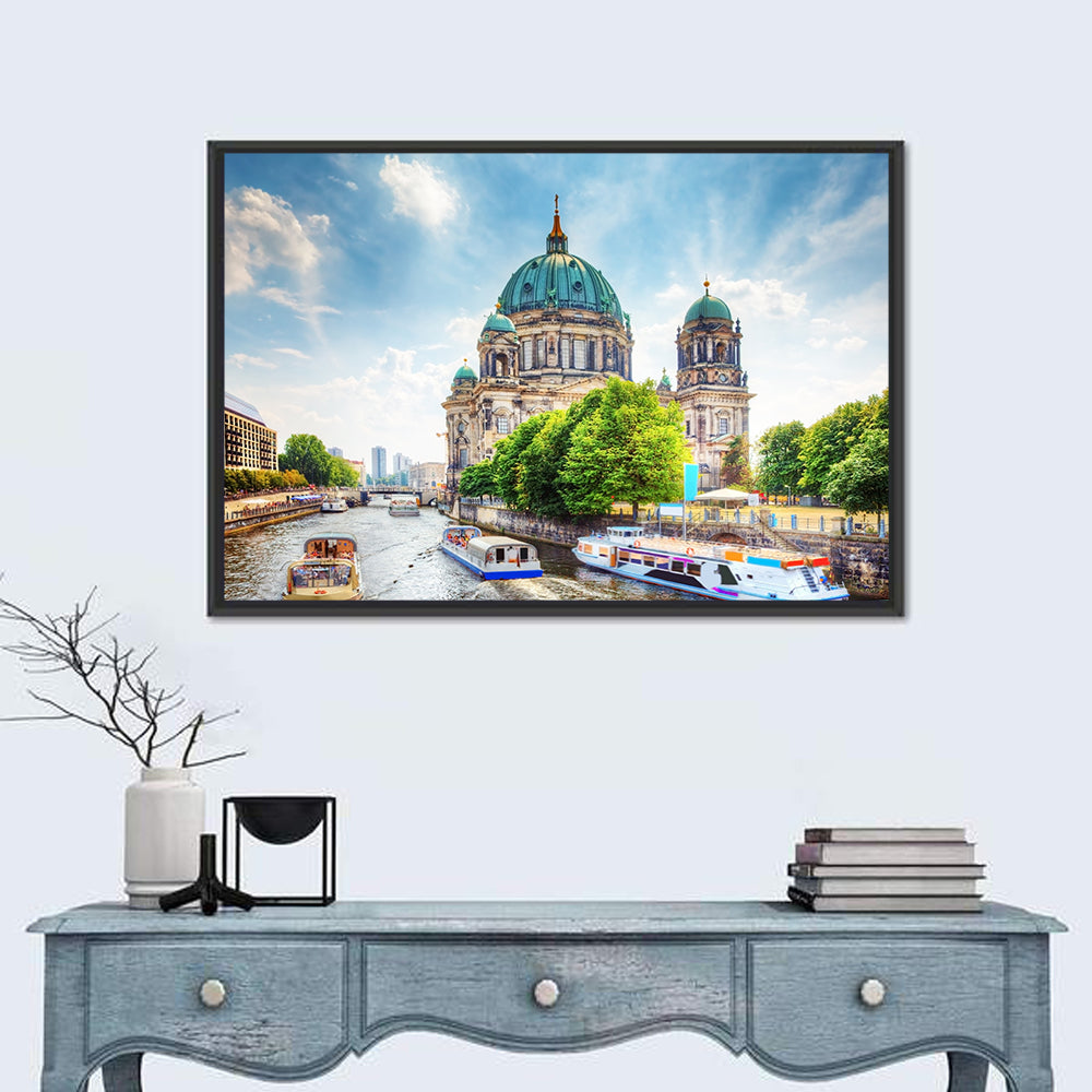 Berlin Cathedral River View Wall Art