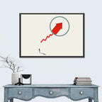Investment Strategy Concept Wall Art
