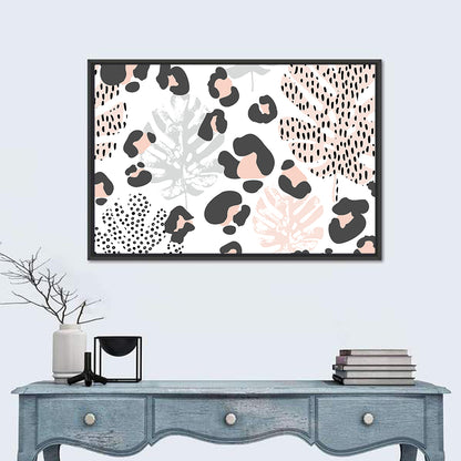 Tropical Leaves Pattern Wall Art