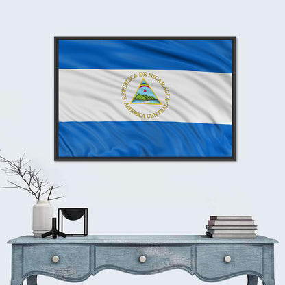 Flag Of Nicaragua Wall Art