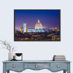 Florence Night Skyline Wall Art