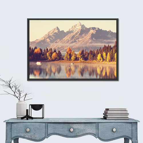 Autumn Morning at Grand Teton Wall Art