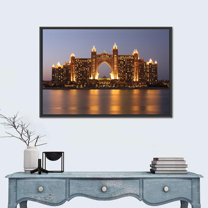Atlantis the Palm at Night Wall Art