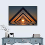 Seascape with Corner Arches Wall Art