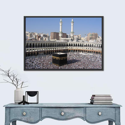 Kaaba at Masjid Al-haram Wall Art