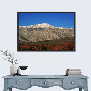 Pikes Peak Mountain Range Wall Art