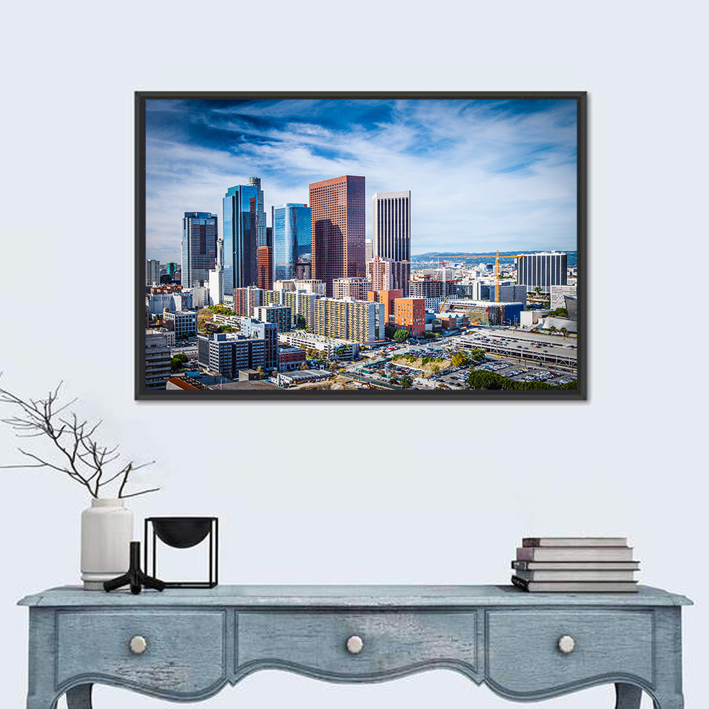 Downtown Los Angeles Skyline Wall Art