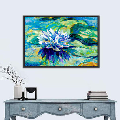 Impressionist Water Lily Study Wall Art