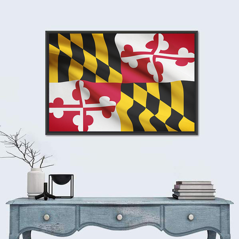 Maryland State Flag Wall Art